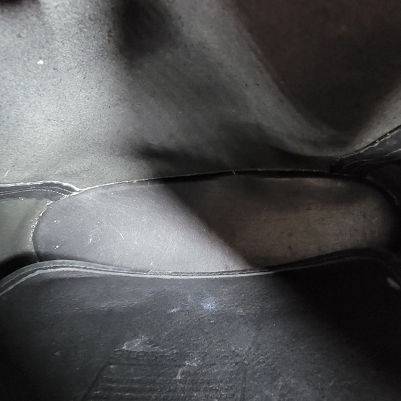 Vintage Coach black leather bucket bag - Picture 4 of 6